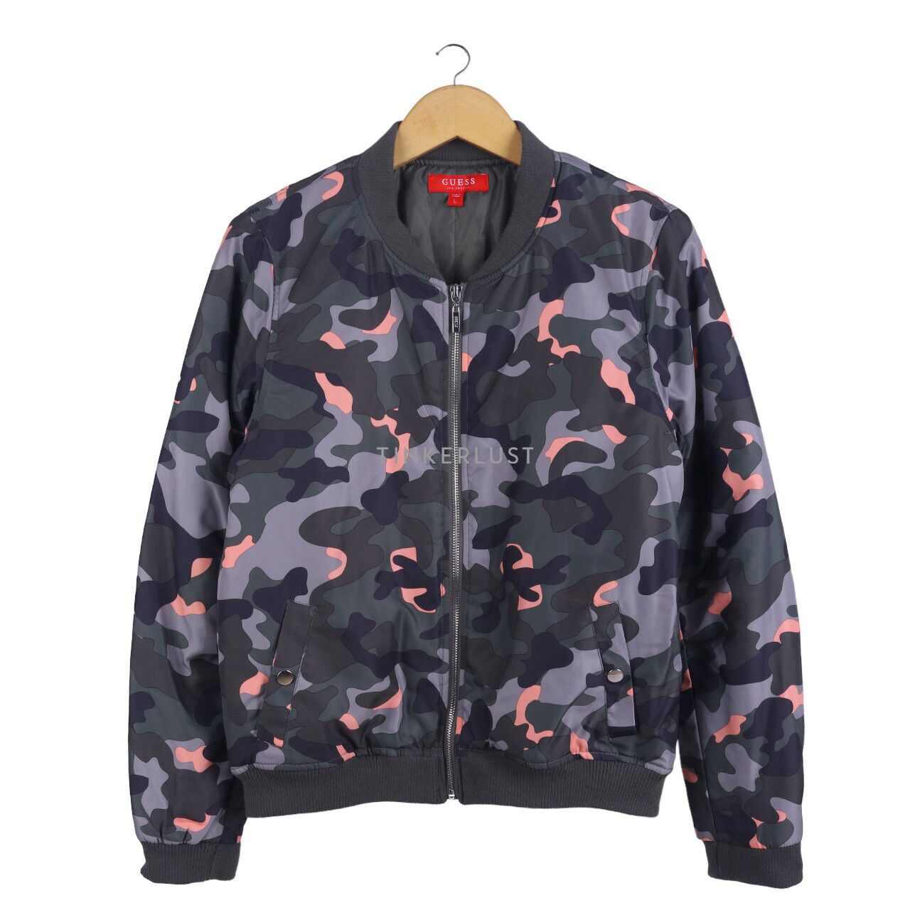 Guess camo outlet jacket